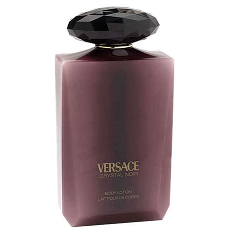 versace body wash and lotion|versace crystal noir body lotion.